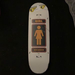 Girl skateboards 9.25 couch shape skateboard deck